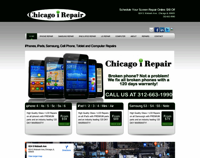 Chicagoirepair.com thumbnail