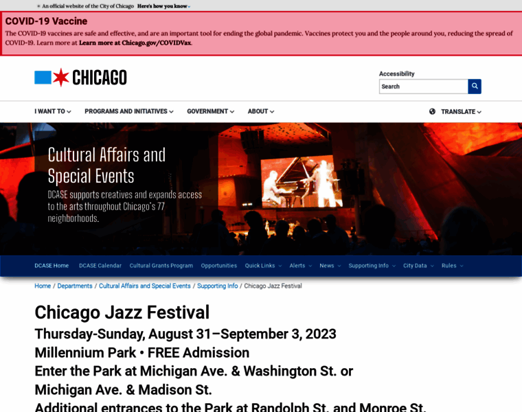 Chicagojazzfestival.us thumbnail