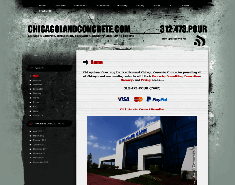 Chicagolandconcrete.com thumbnail