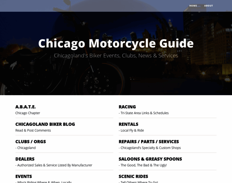 Chicagomotorcycleguide.com thumbnail