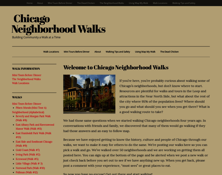 Chicagoneighborhoodwalks.com thumbnail
