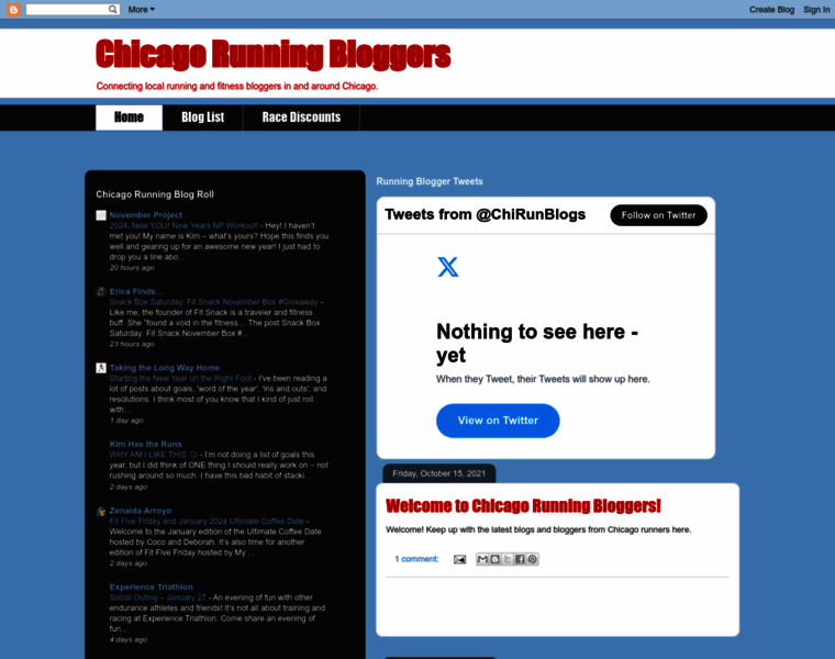 Chicagorunningbloggers.com thumbnail