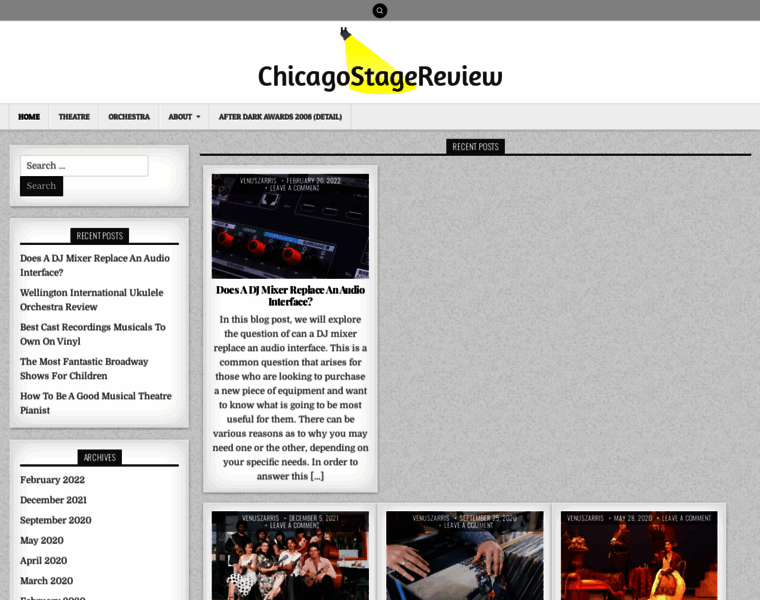 Chicagostagereview.com thumbnail