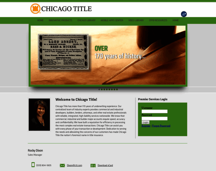 Chicagotitlevisalia.com thumbnail