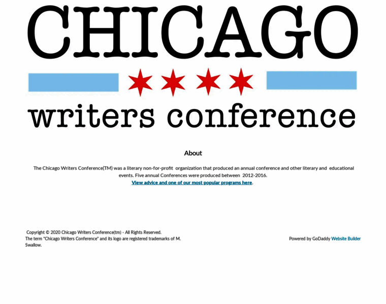 Chicagowritersconference.org thumbnail