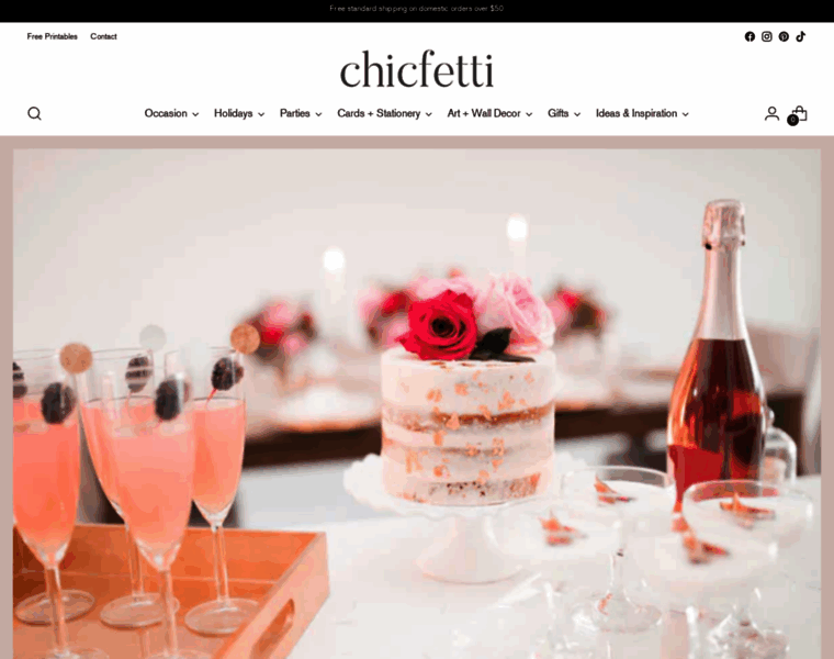 Chicfetti.com thumbnail