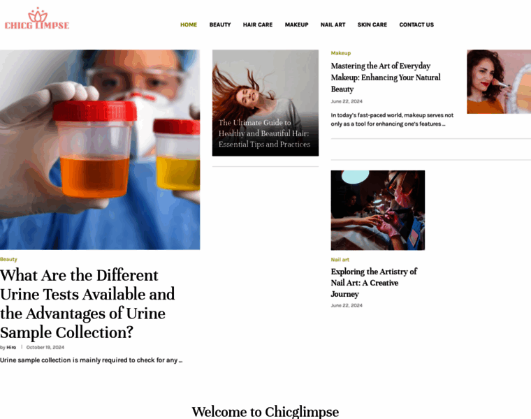 Chicglimpse.com thumbnail