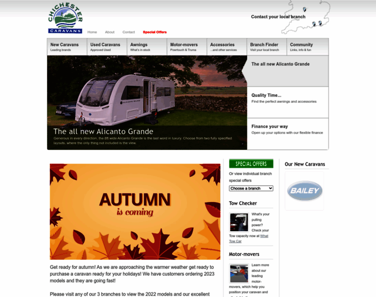 Chichester-caravans.co.uk thumbnail