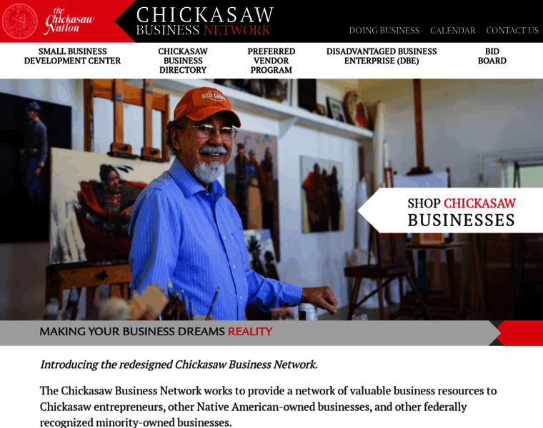 Chickasawbusinessnetwork.com thumbnail