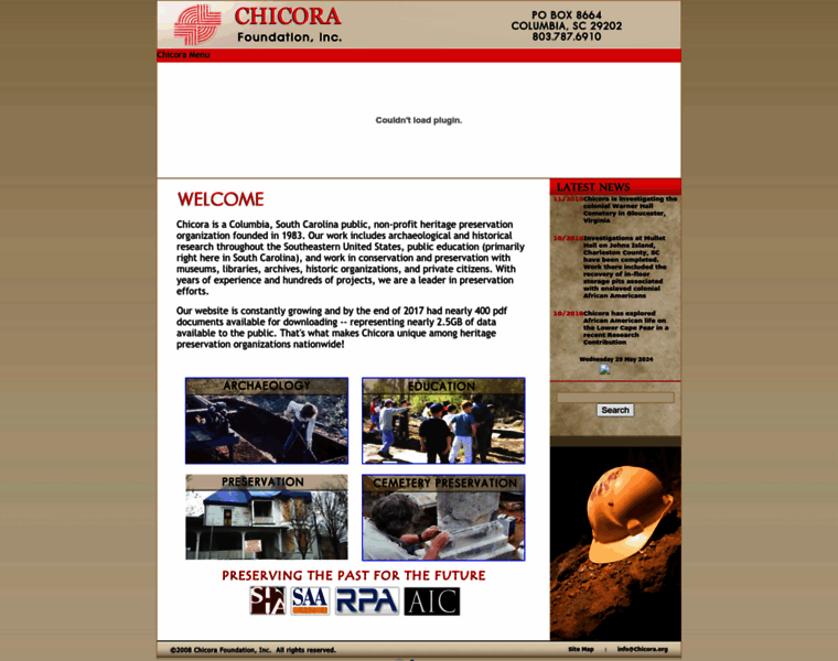 Chicora.org thumbnail