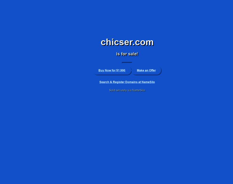 Chicser.com thumbnail