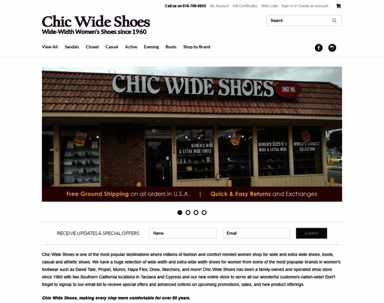 Chicwideshoes.com thumbnail
