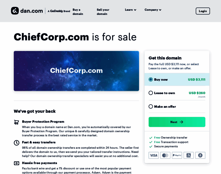 Chiefcorp.com thumbnail