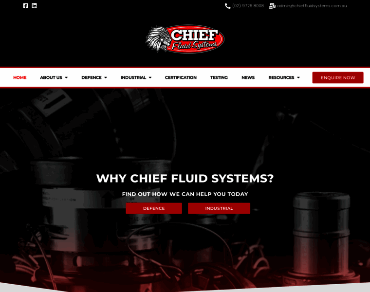 Chieffluidsystems.com.au thumbnail
