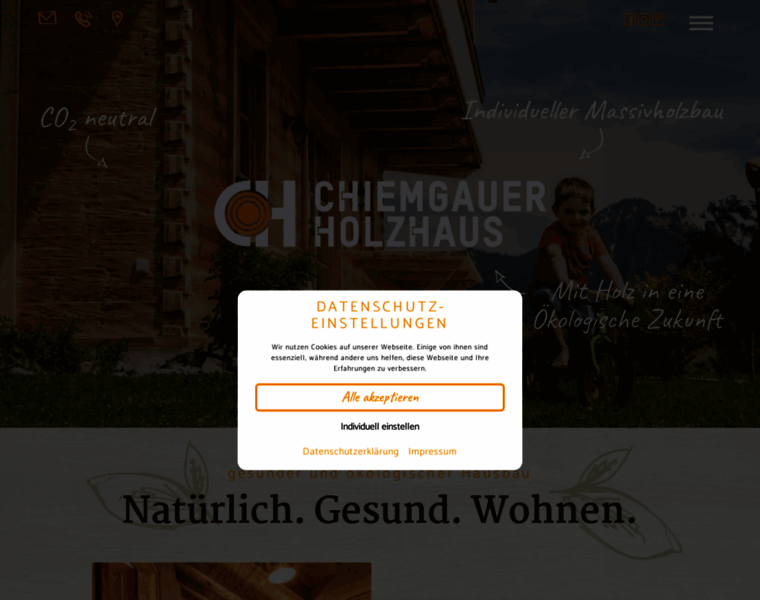 Chiemgauer-holzhaus.de thumbnail