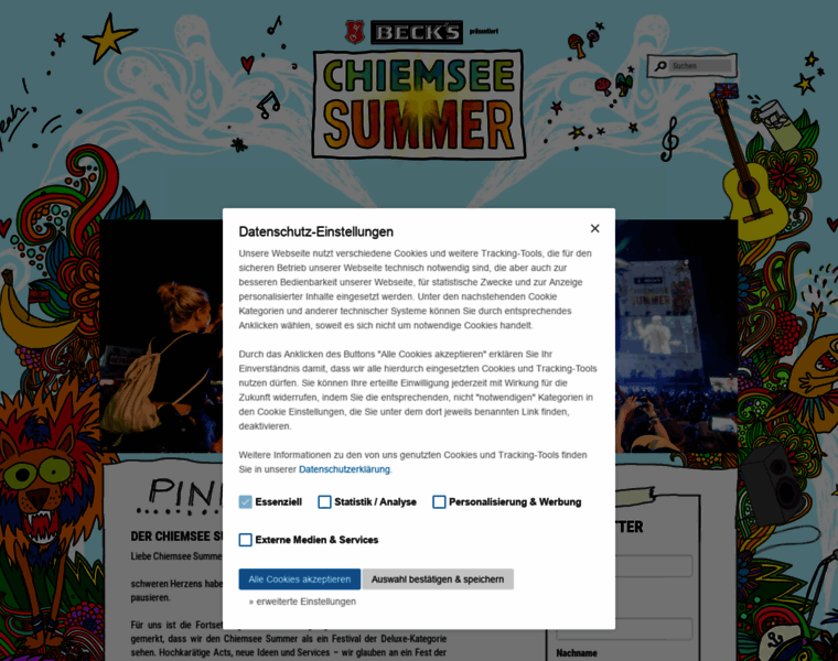 Chiemsee-reggae.de thumbnail