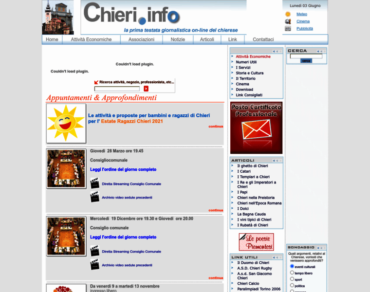 Chieri.info thumbnail