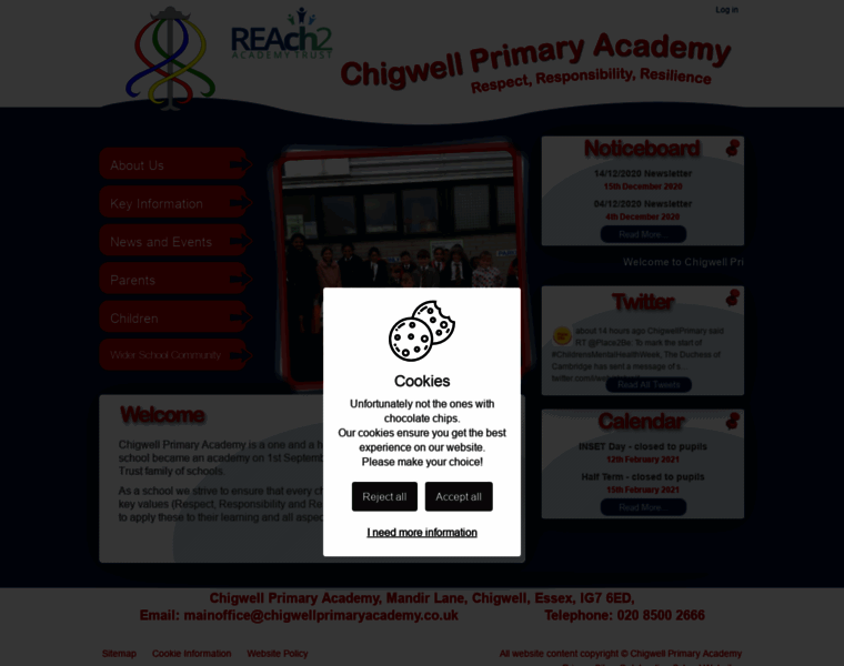 Chigwellprimaryacademy.co.uk thumbnail