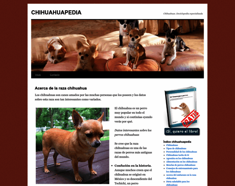 Chihuahuapedia.com thumbnail