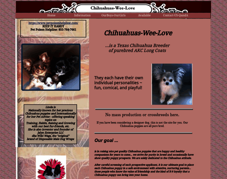 Chihuahuasweelove.com thumbnail