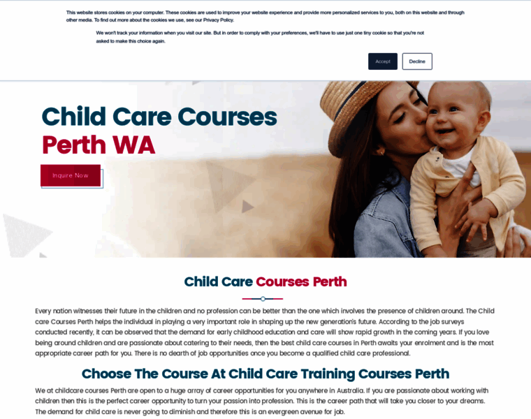 Childcarecoursesinperth.com.au thumbnail