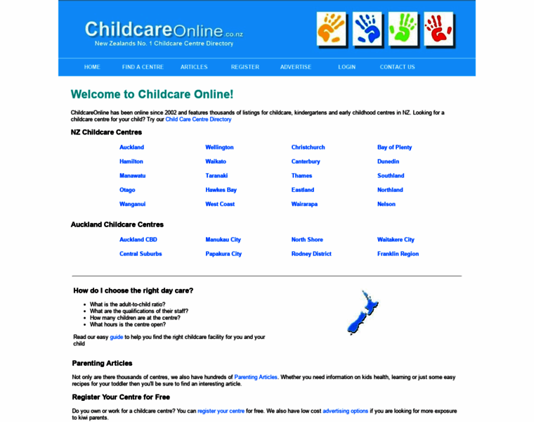 Childcareonline.co.nz thumbnail