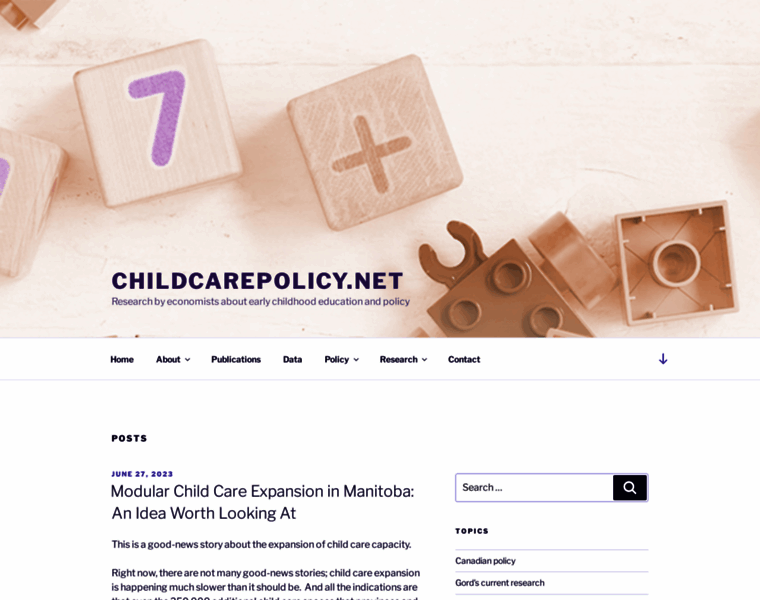 Childcarepolicy.net thumbnail