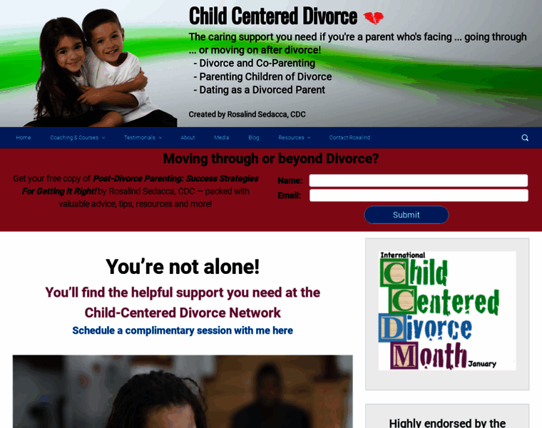 Childcentereddivorce.com thumbnail