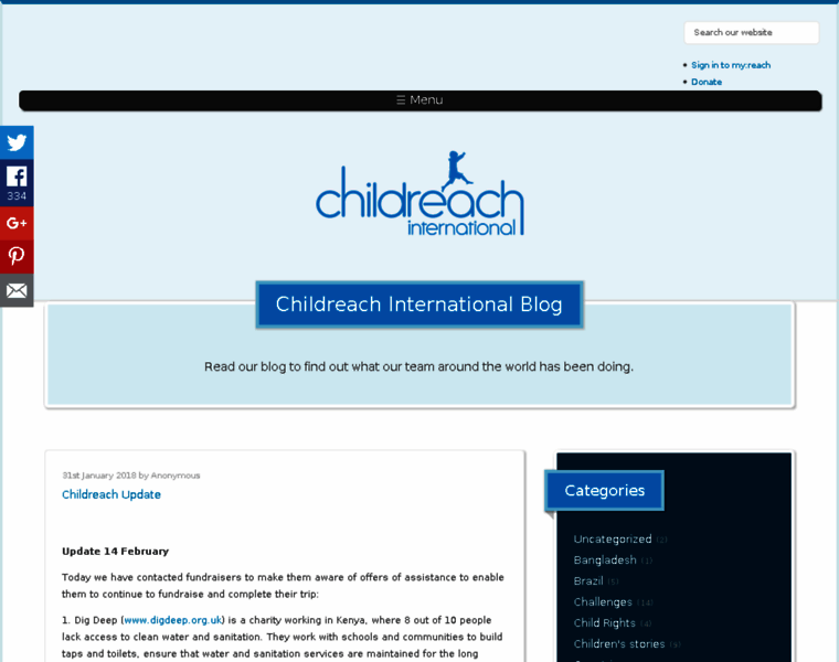 Childreach.org.uk thumbnail