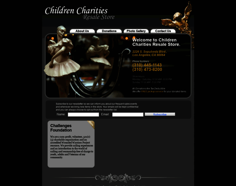 Children1charities.com thumbnail