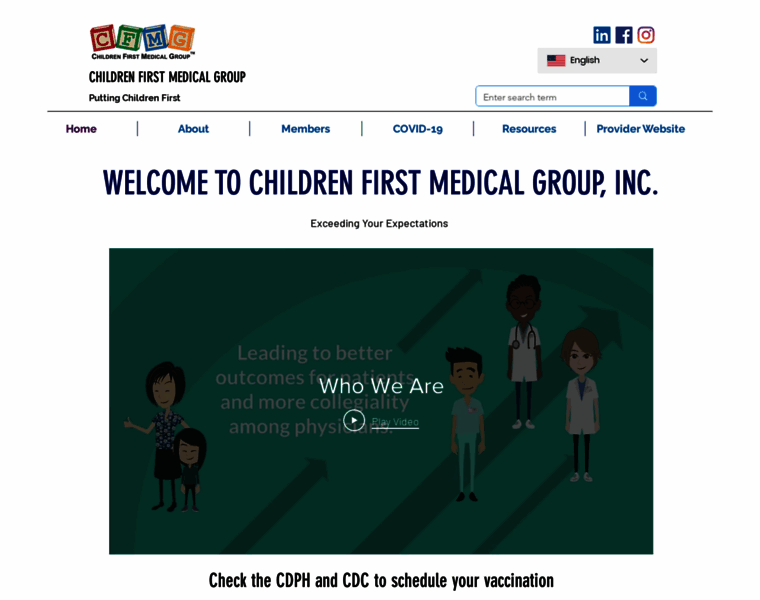 Childrenfirstmedicalgroup.org thumbnail