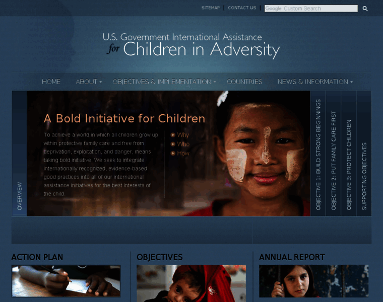 Childreninadversity.org thumbnail