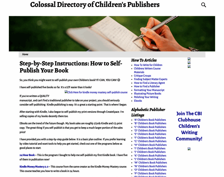 Childrens-publishers.com thumbnail