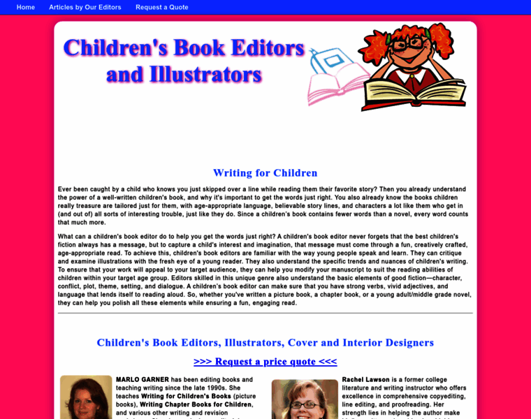 Childrensbookeditors.com thumbnail