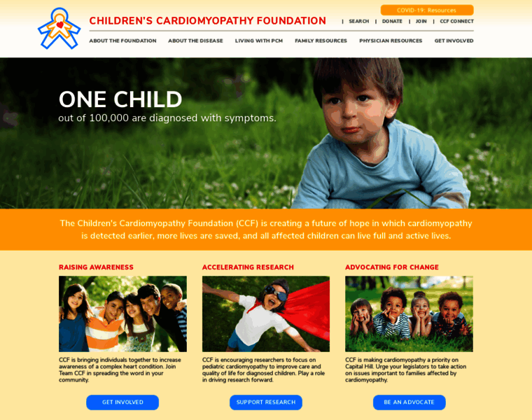 Childrenscardiomyopathy.org thumbnail