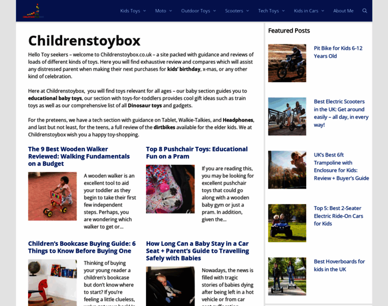 Childrenstoybox.co.uk thumbnail
