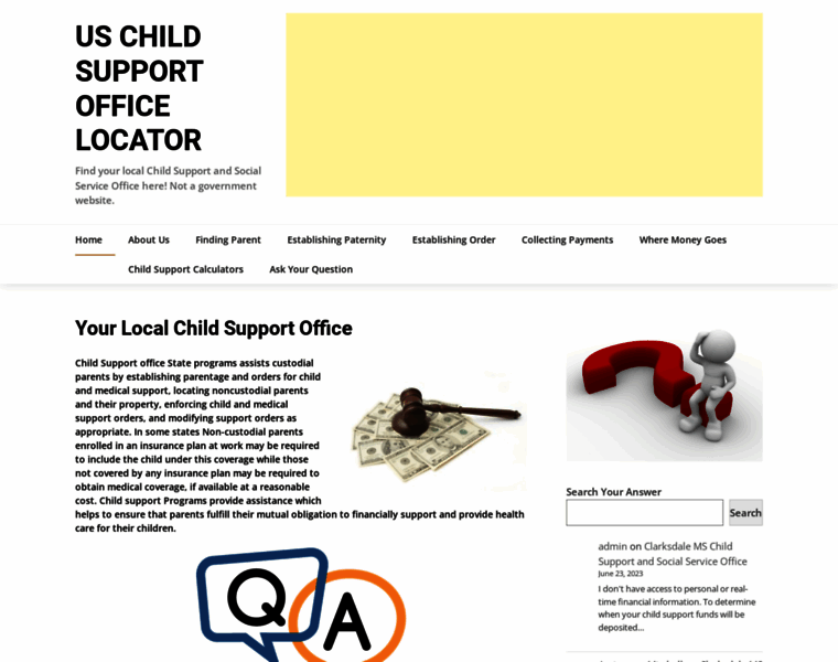 Childsupportoffice.us thumbnail