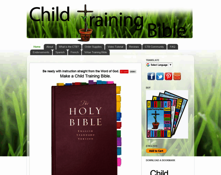 Childtrainingbible.com thumbnail