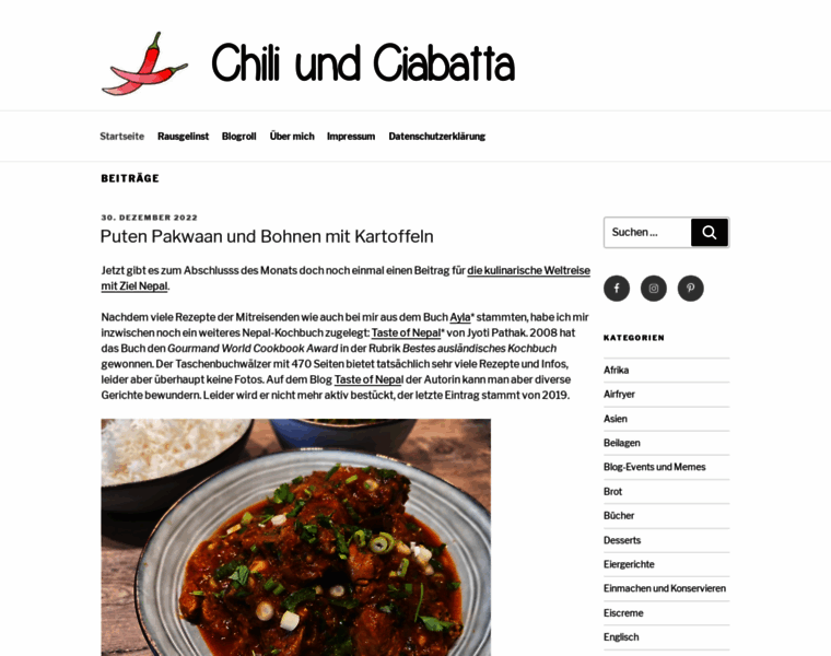 Chili-und-ciabatta.de thumbnail