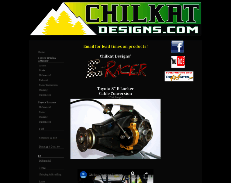 Chilkatdesigns.com thumbnail