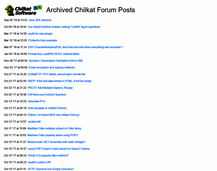 Chilkatforum.com thumbnail