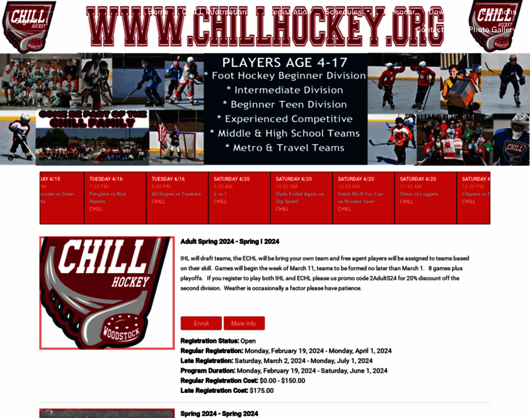 Chillhockey.org thumbnail