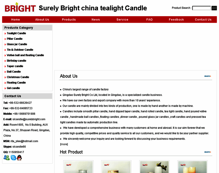 China-candles.com thumbnail