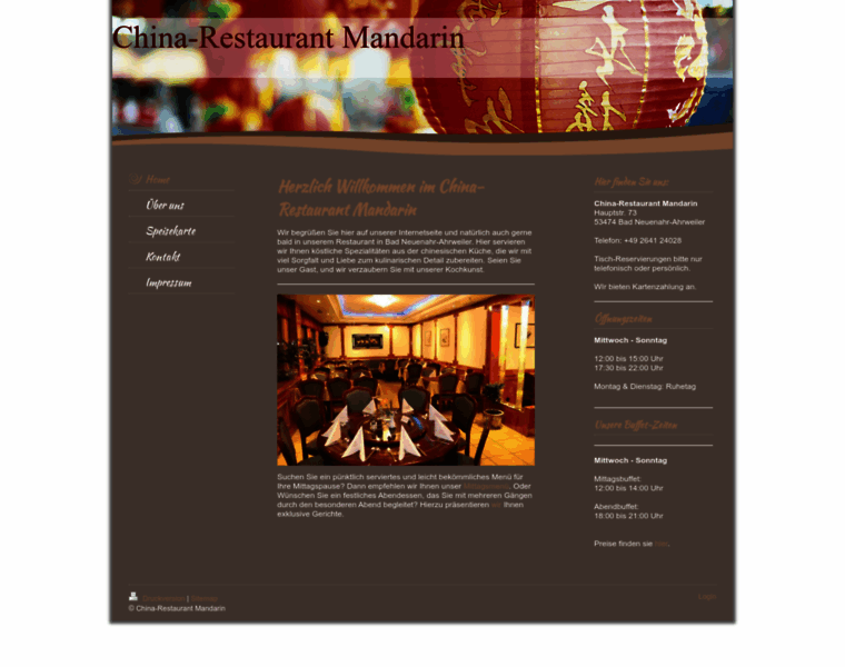 China-restaurant-mandarin.com thumbnail