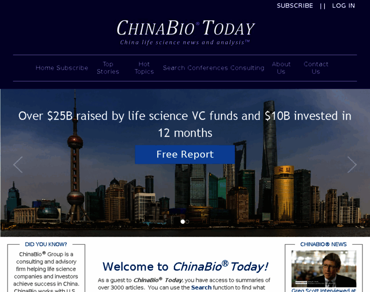 Chinabiotoday.com thumbnail