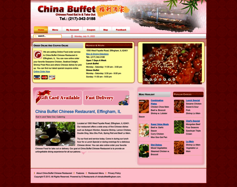 Chinabuffeteffingham.com thumbnail