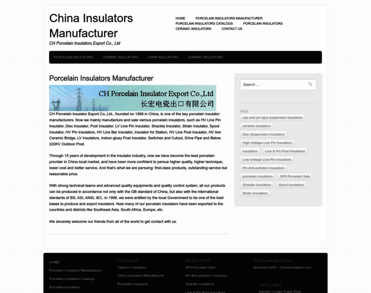 Chinainsulators.com thumbnail