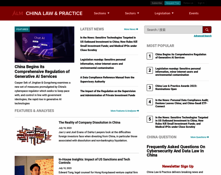 Chinalawandpractice.com thumbnail