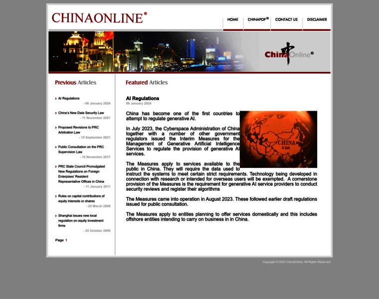 Chinaonline.com thumbnail