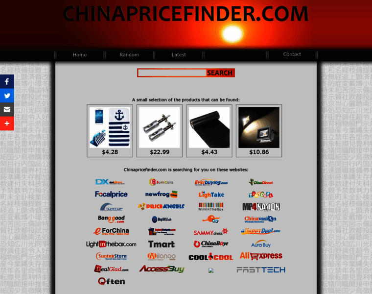Chinapricefinder.com thumbnail